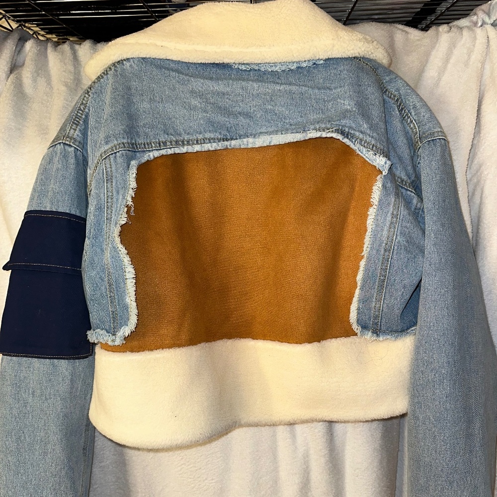 Jean Jacket/Sherpa/Suede